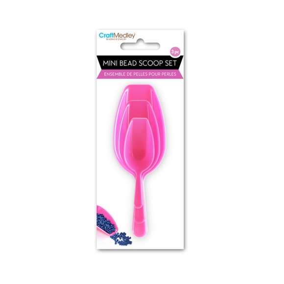 BT256 Beading Scoop-It Mini Bead Scoop Set (3 pcs) - Picture 3 of 3